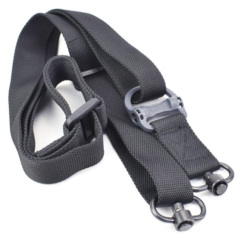 Tactical Accessories MS4 Gun Sling 15/AR with QD Swivels Adjustable Single Two 2 Point Nylon Rope Sling