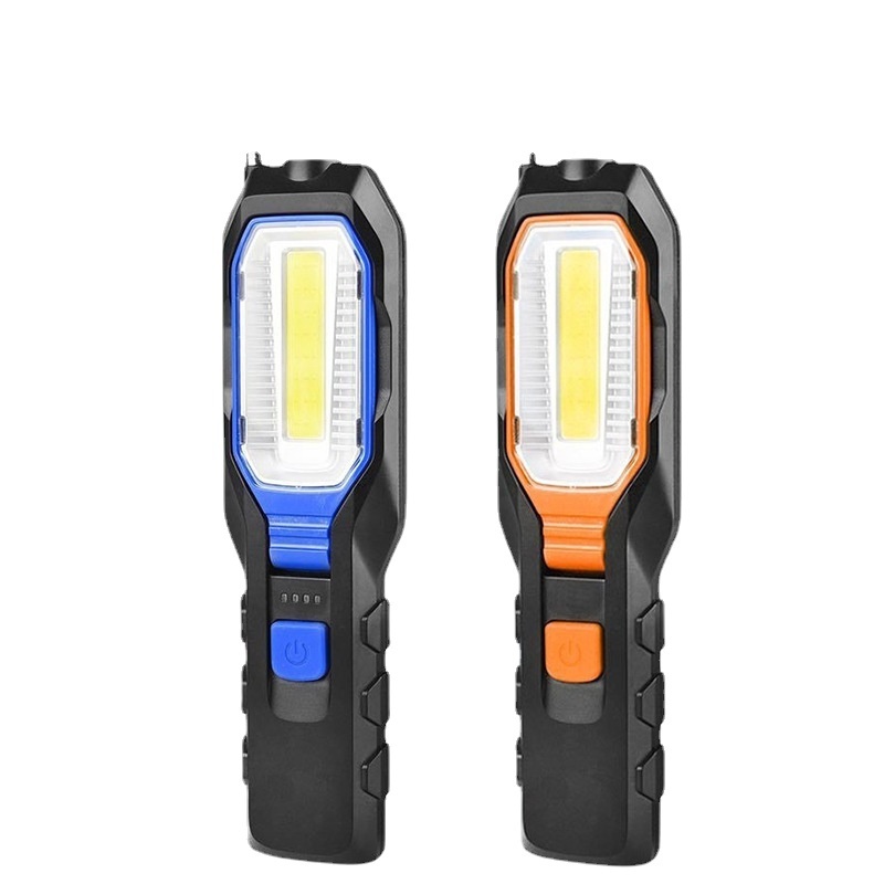 Car Maintenance Work Light Led Magnet 
 Strong Light Outdoor Lighting Usb Rechargeable Flashlight