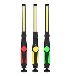 Car Repair Inspection  Led Folding Flashlight Charging Portable Magnet Cob Strong Light Long Work Lights