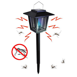 Led Outdoor Solar Mosquito Killer Light for Yard Garden Lawn Waterproof Solar Mosquito Killer Lamp