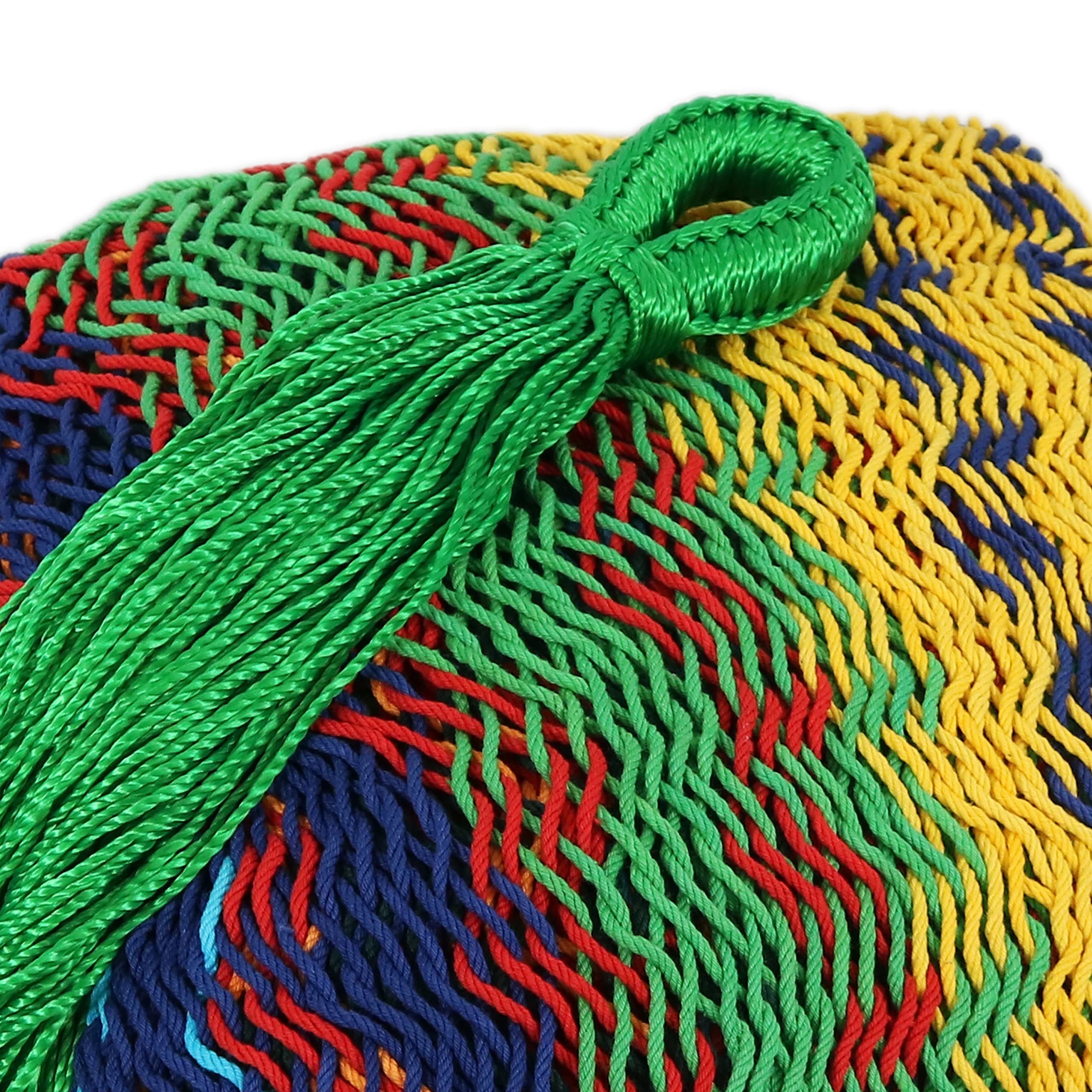 Factory Hot Sale Hand-Woven Rough Rope Hammock Outdoor Camping Hammock, 625 lb. Load Capacity