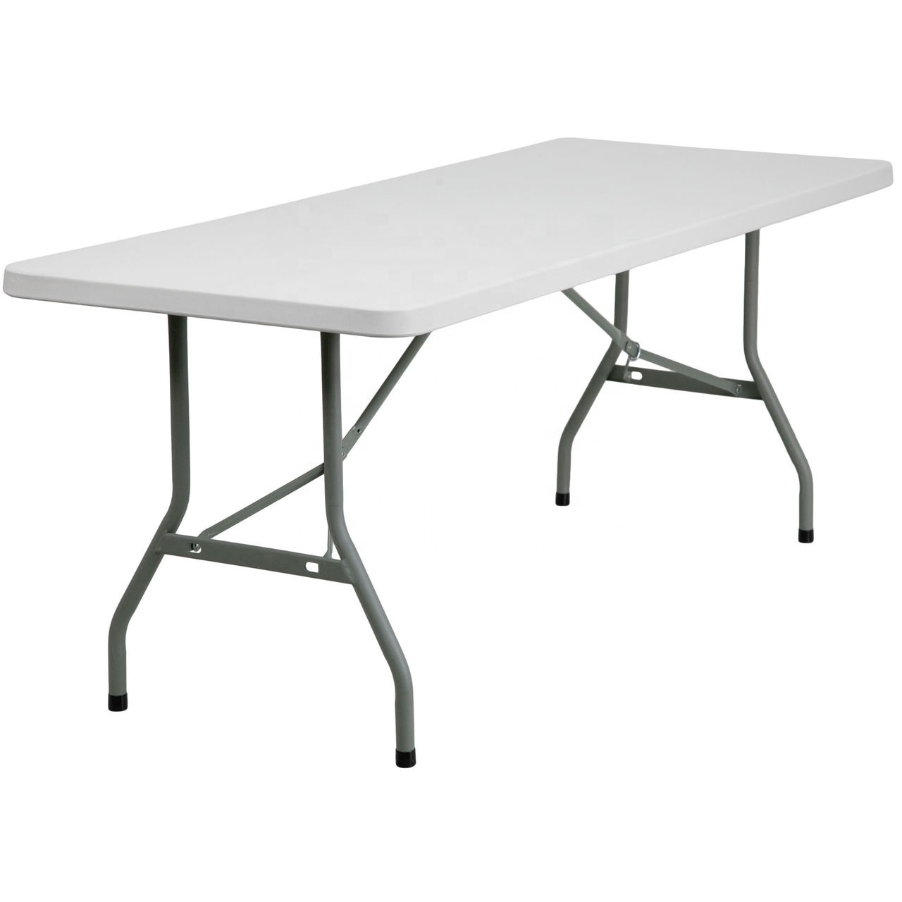 Factory Direct Sale 6 Ft Plastic Folding Tables Outdoor Folding Tables Easy to Carry