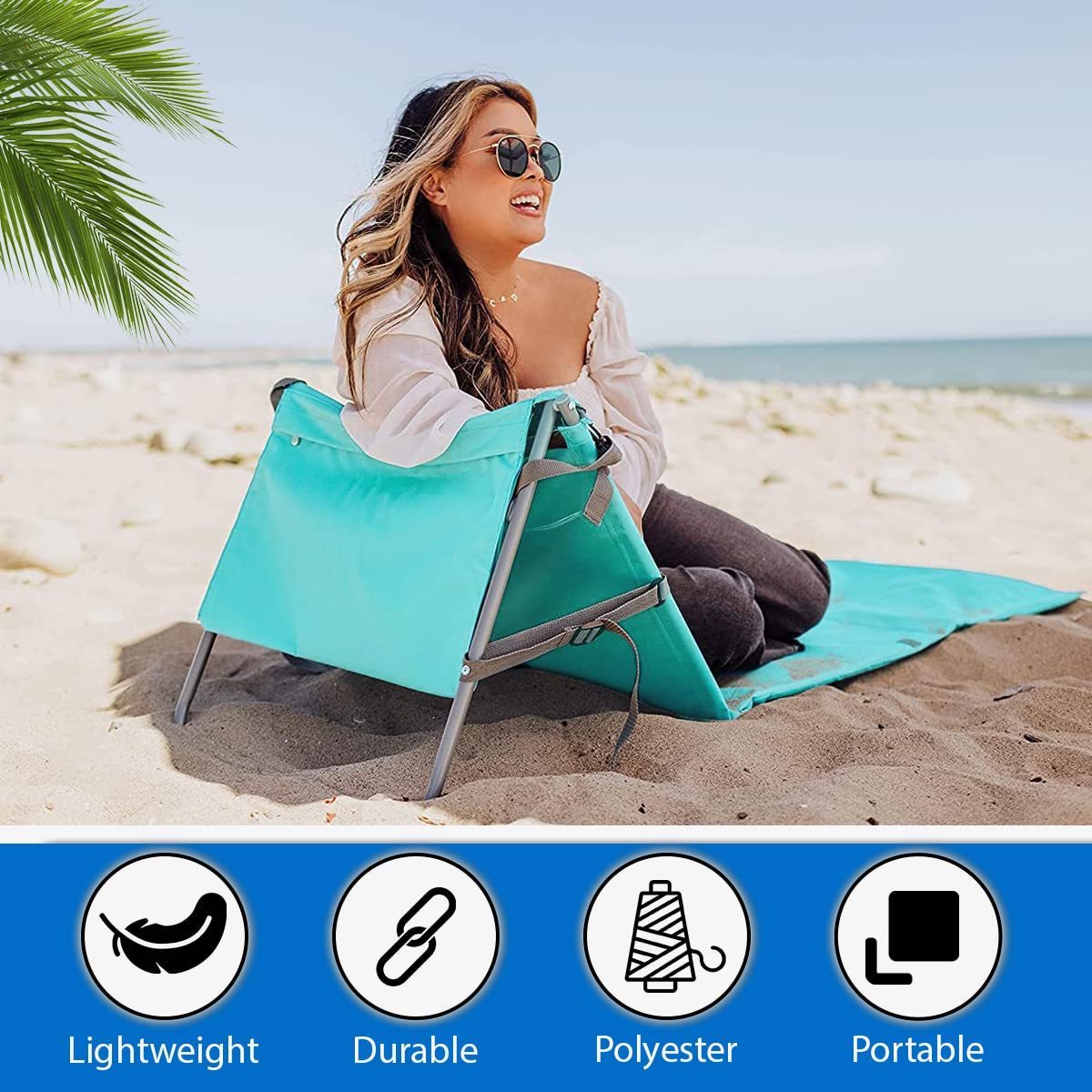 Factory Direct Cheap Portable Beach Mat Lounge Chair ,Colored Chair Mats