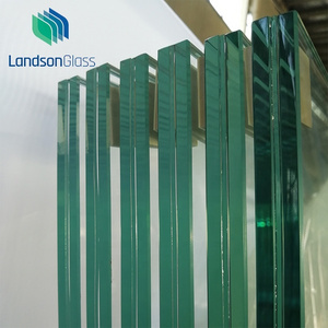 Clear Laminated Glass With Solutia Saflex Acoustic PVB Interlayer-6.76 8.76 10.76 12.76MM