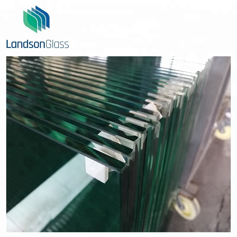 Louvre/Louver Glass supplier- polishing 2 long edges toughened glass