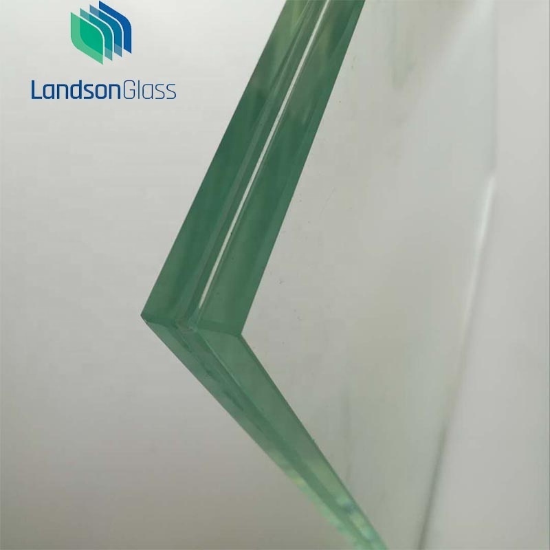 Super safe 40mm Clear Bullet Proof Laminated SGP Dupont Glass Price toughened clear PVB SGP tempered laminated glass suppliers