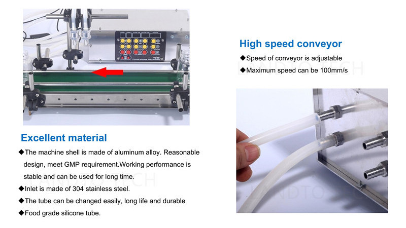 hot selling double heads perfume essential oil automatic liquid filling machine