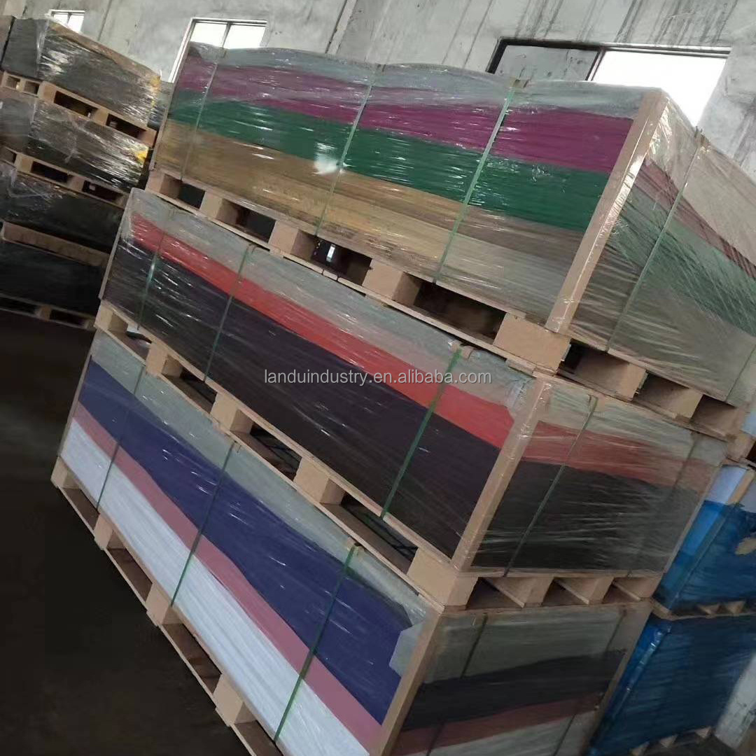 LANDU Transparent square plastic sheet Pmma Perspex Panel extrusion acrylic sheet