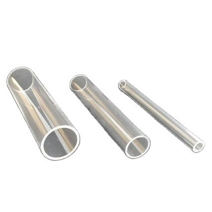 LANDU Large diameter Transparent plastic PMMA pipes clear round acrylic tube for Factory wholesale