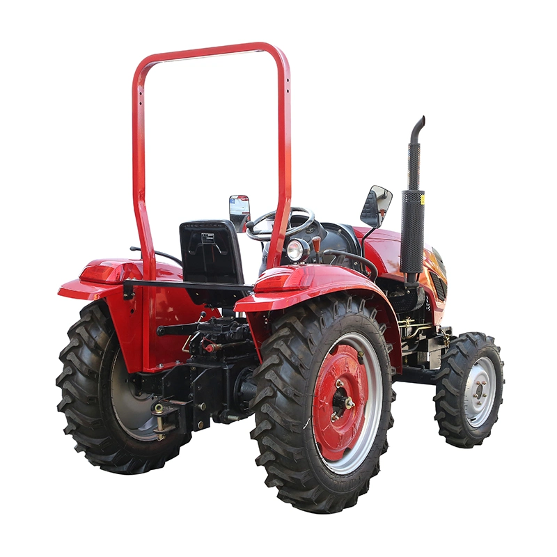 Land universal 32hp small rotary cultivator Crawler lawn mower tractor mini tractor for orchard rotary tiller cultivator