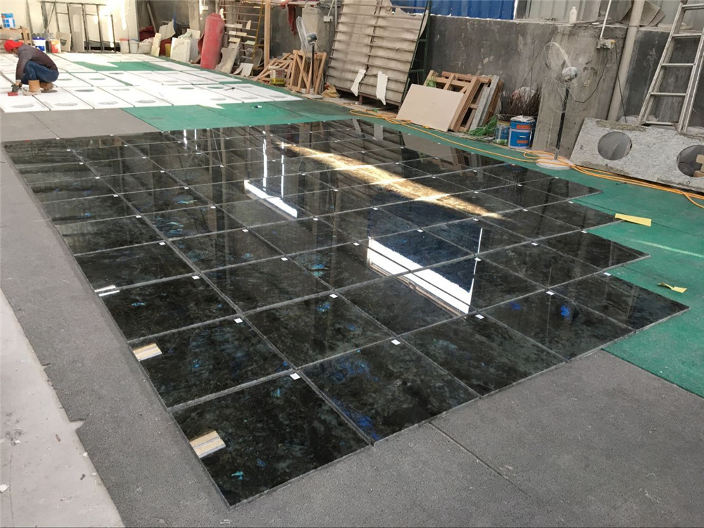 Excellent Quality  Natural Blue Stone Lemurian Blue Labradorite Blue Granite For Wall Floor Tiles