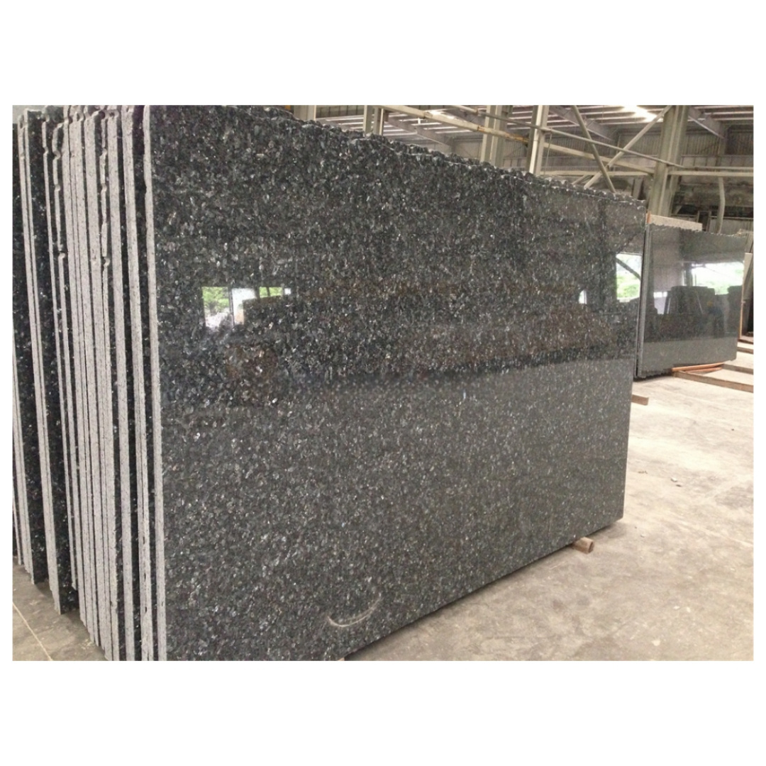 Luxury Polished Norway Labrador Blue Pearl Sliver Pearl Granite Slabs For Interior Kitchen Counertops