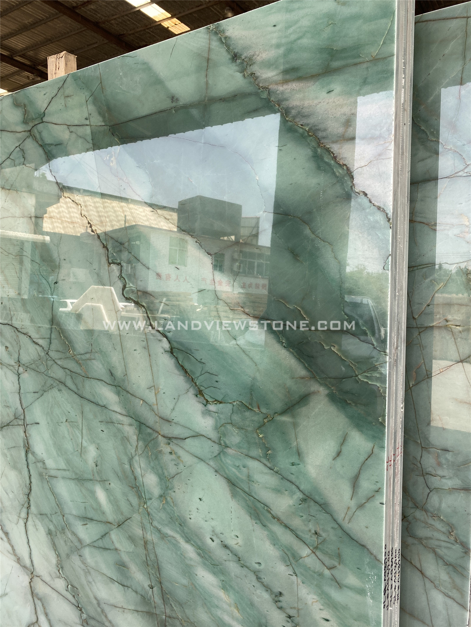 New Emerald Green Quartzite Pampers Green Marble for kitchen and bathroom flooring wall calding slabs