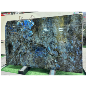 Madagascar Blue River Labradorite Lemurian Blue Granite Slabs for Kitchen Top Bar top