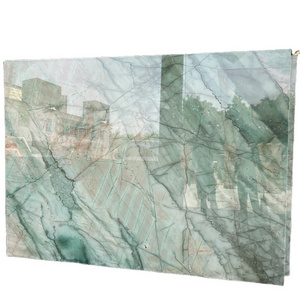 New Emerald Green Quartzite Pampers Green Marble for kitchen and bathroom flooring wall calding slabs