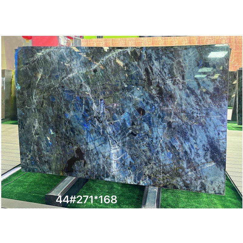 BLUE FLASH GRANITE Labradorite Blue Granite Lemurian Blue Floor Slabs Paving Tiles Large Granite Stone Supplier