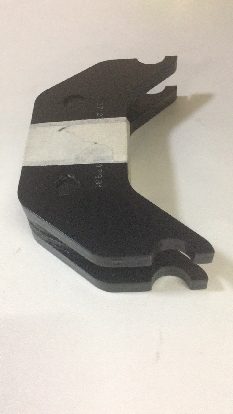 For sany reach stacker parts 60016914 set of brake pads 34835.17 drive axle parking brake for sany port machinery parts