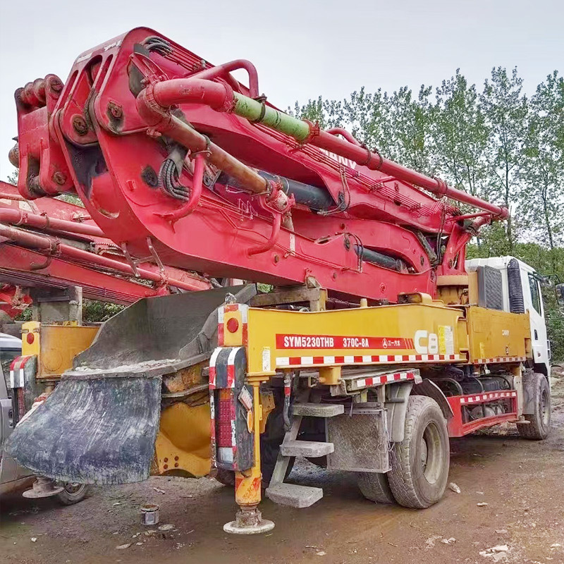 56m Concrete Mixer Pump Truck for Isuzu Chassis Used Secondhand Truck for Sany