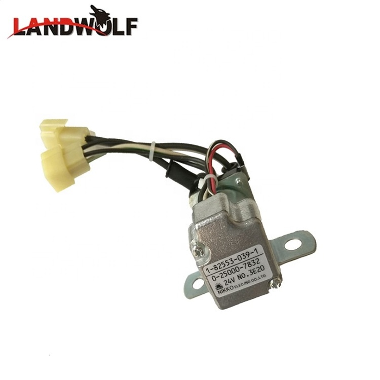 Original Parts ISUZU B240700000382 182553-0391 Safety Relay Starter Solenoid Relay Excavator Electric Parts For SANY