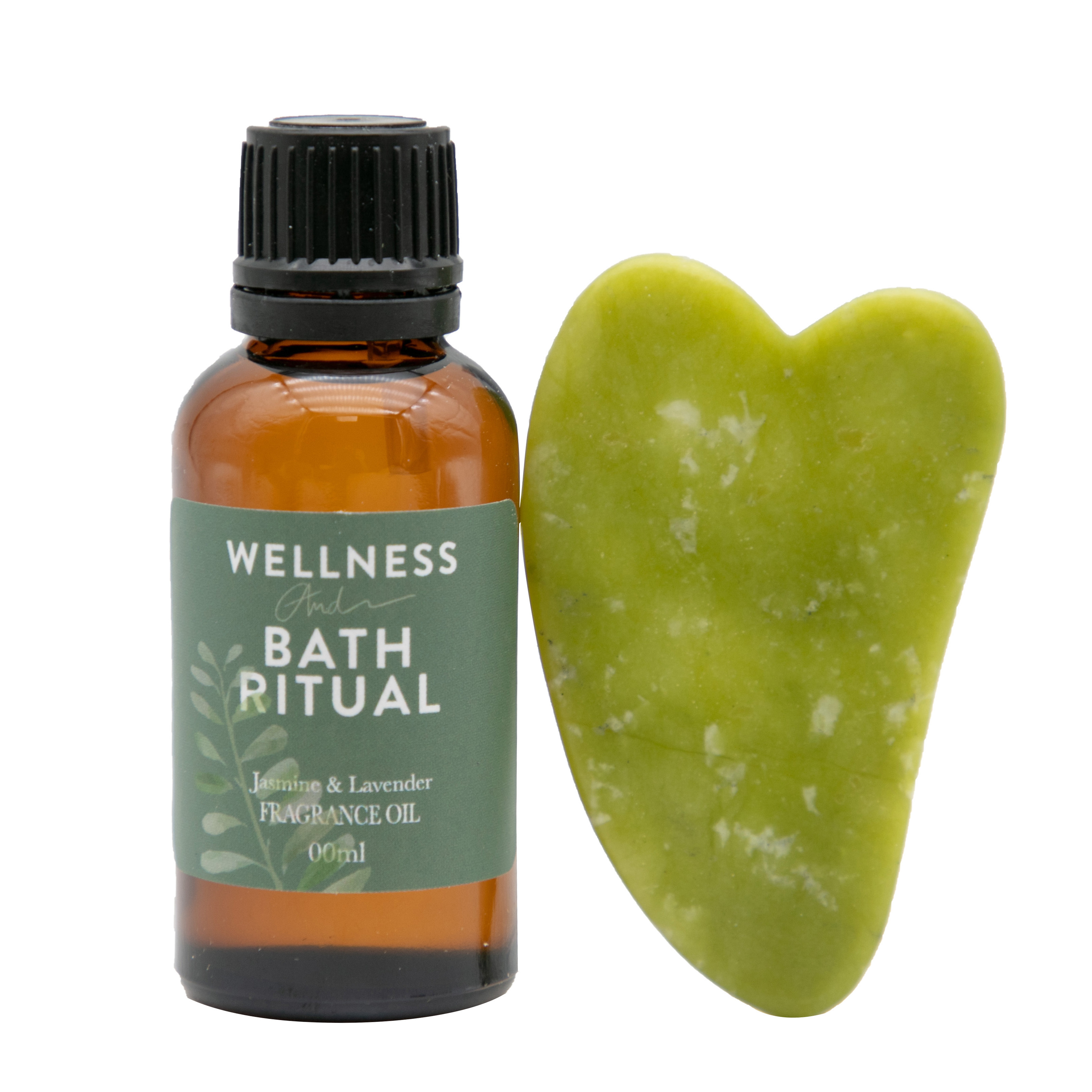 Wholesale Relaxing Hydrating Pure Organic Face Essential Oil Spa Skincare Gift Set With Jade Roller Gua Sha Tool