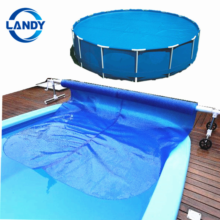 500 m / 400 micron bubble foil solar outdoor swimming pool covers,solar swimming pool cover 500 micron outdoor pool covers