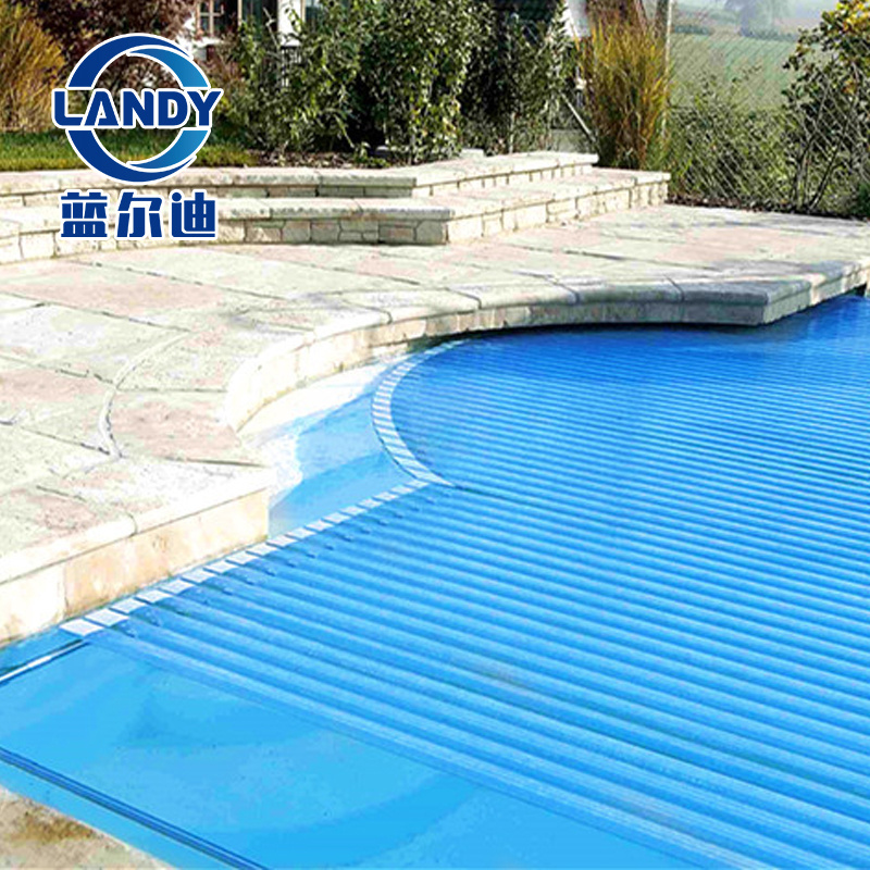 TOP Sale Electric Pool Cover with High Quality Polycarbonate Decks