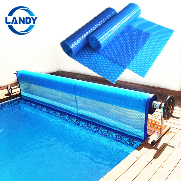 500 m / 400 micron bubble foil solar outdoor swimming pool covers,solar swimming pool cover 500 micron outdoor pool covers