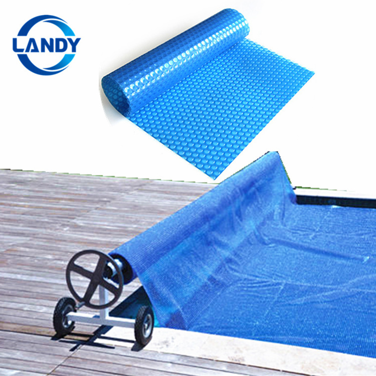 Guangzhou inflatable pool cover bubble pool cover, inflatable bubble LDPE material swimming&spa pool cover