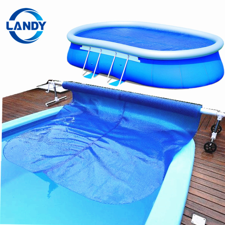 Bubble swimmingpool cover winter inflate,inflatable above ground pool cover for inflatable pools