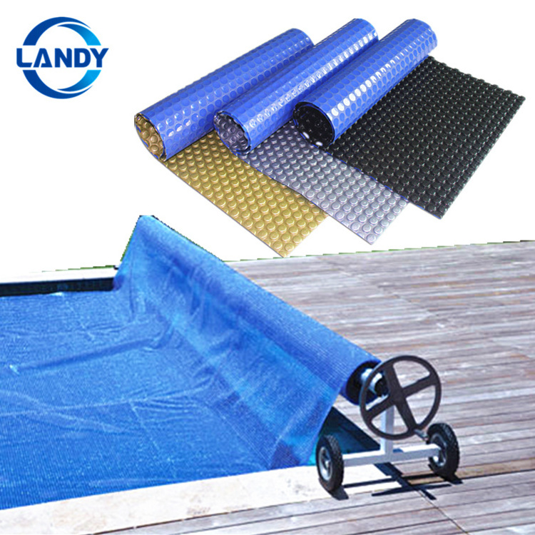 500 m / 400 micron bubble foil solar outdoor swimming pool covers,solar swimming pool cover 500 micron outdoor pool covers