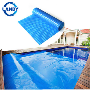 Guangzhou inflatable pool cover bubble pool cover, inflatable bubble LDPE material swimming&spa pool cover