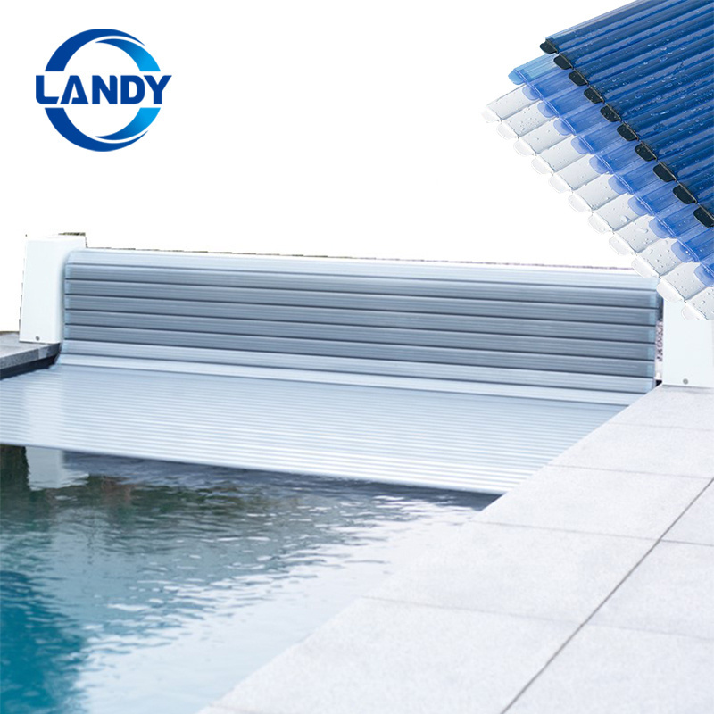 TOP Sale Electric Pool Cover with High Quality Polycarbonate Decks