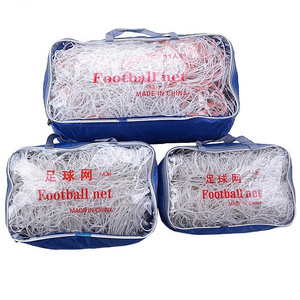 5 players soccer ball goal net guangzhou factory direct sell custom your own logo football net match for sale football net