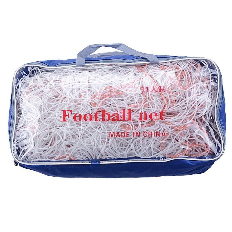 5 players soccer ball goal net guangzhou factory direct sell custom your own logo football net match for sale football net