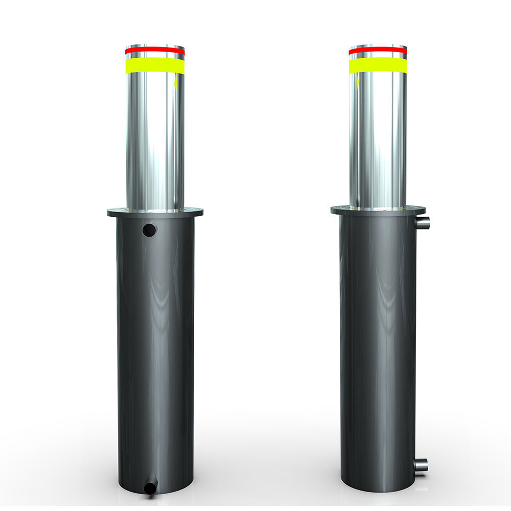 219mm Stainless Steel Electro hydraulic bollard automatic LB-BOL01 Rising traffic Bollard