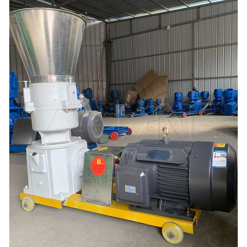 LANE Pelletizer Machine For Animal Feeds Farm Flat Die Feed Pellet Machine Feed Processing Machinery