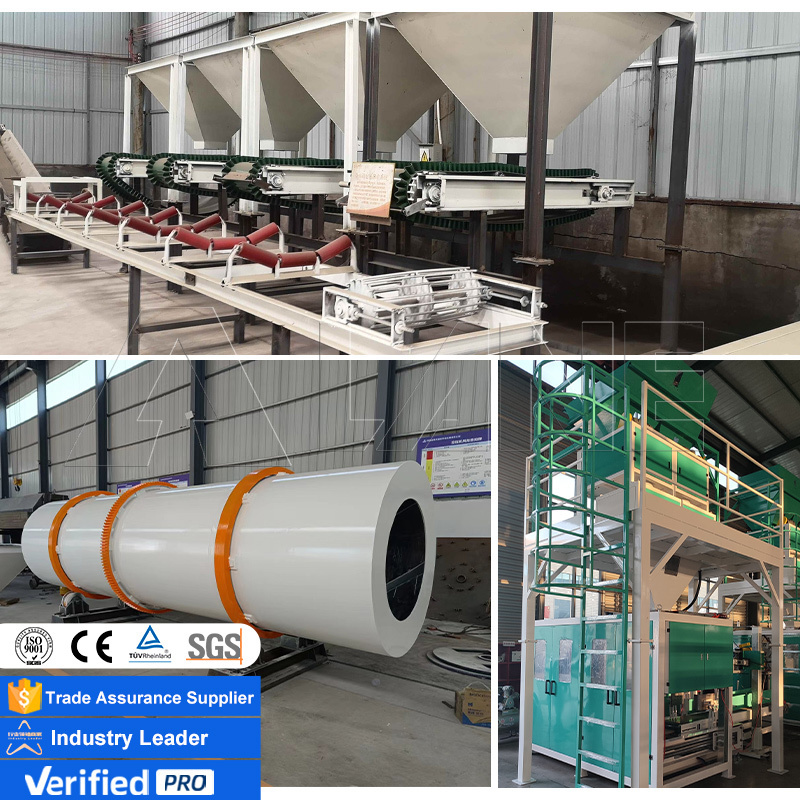 LANE 10-30T/H Npk  14-14-14 Bulk Blended Fertilizer Bulk Blending Fertilizer Equipment Suppliers