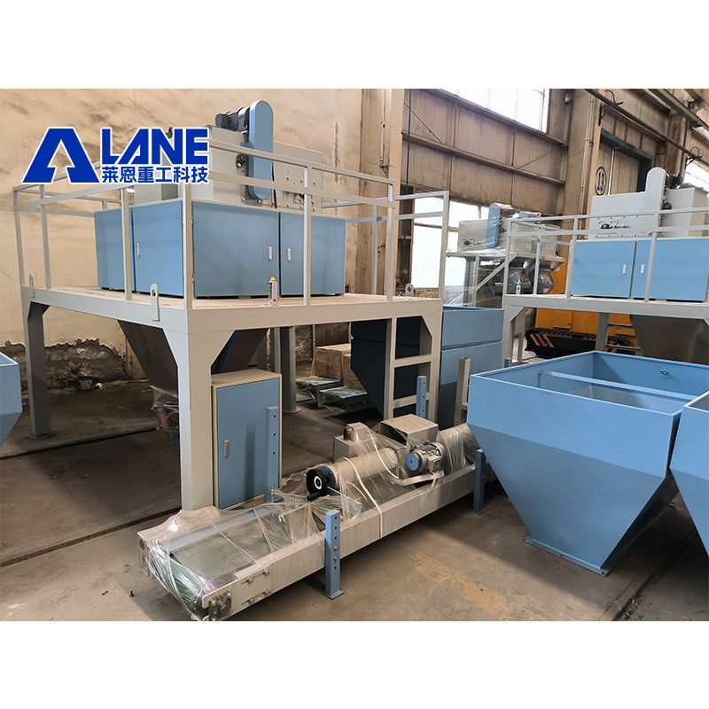 LANE Automatic 10kg - 50kg biological bacterial granular biogas disestate organic NPK fertilizer pellets packing machine