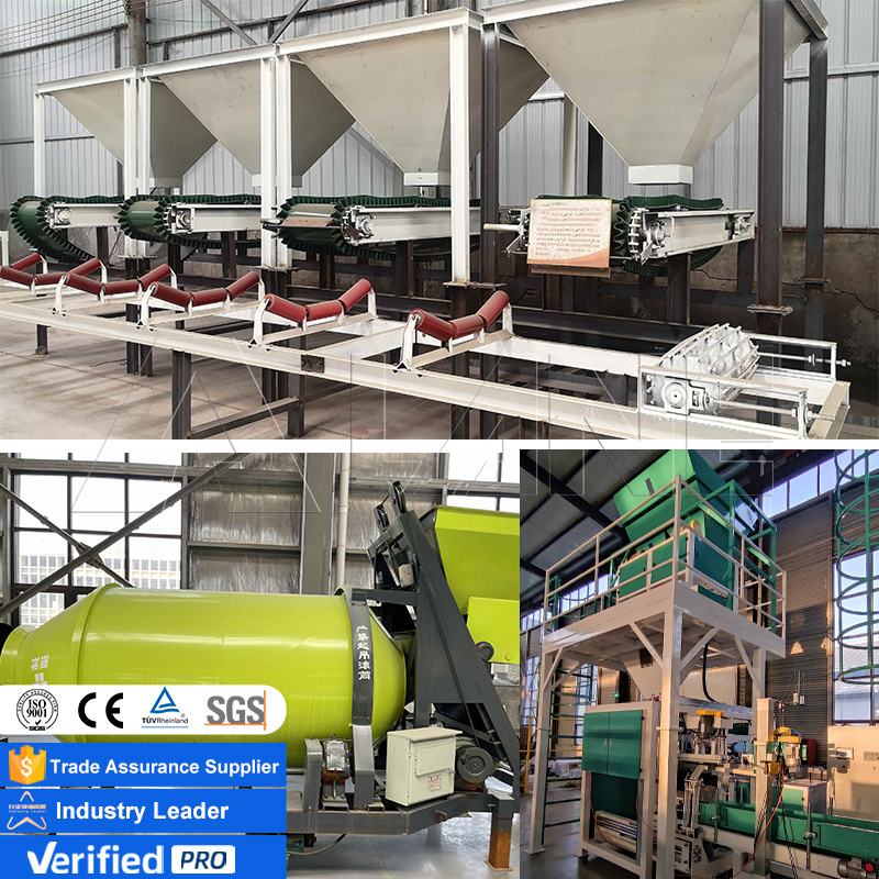 LANE 10-30T/H Npk  14-14-14 Bulk Blended Fertilizer Bulk Blending Fertilizer Equipment Suppliers