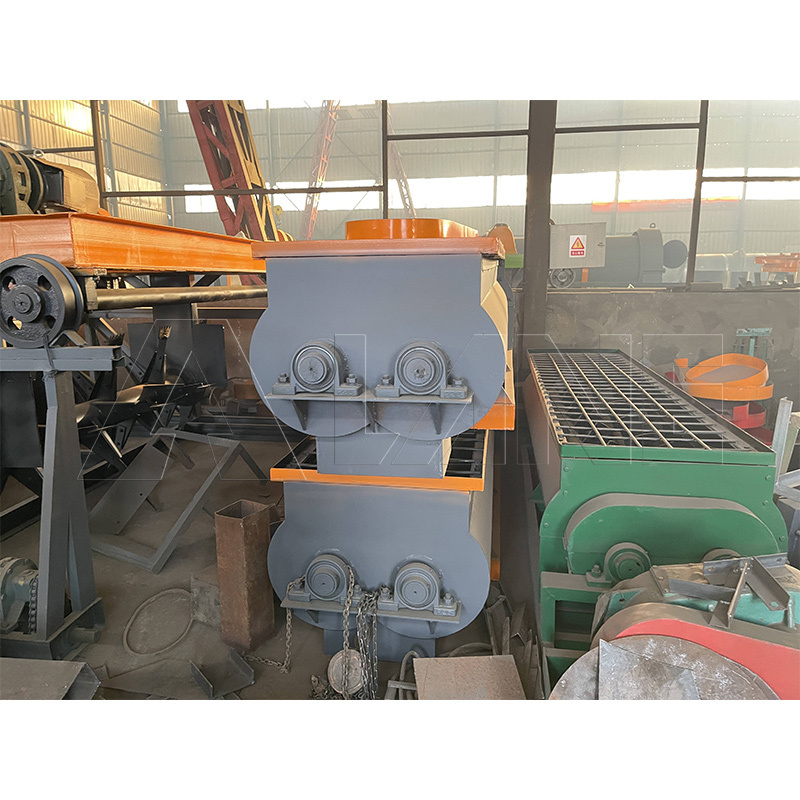 LANE Horizontal Feed Mixer Poultry Waste Fertilizer Mixing Machine Organic Fertilizer Mixer Machine