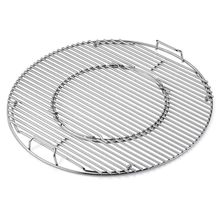 Lanejoy Sus Grill Rack Round Barbecue Grill Mesh Thickened Stainless Bbq Stainless Steel Grill Cooking Grates