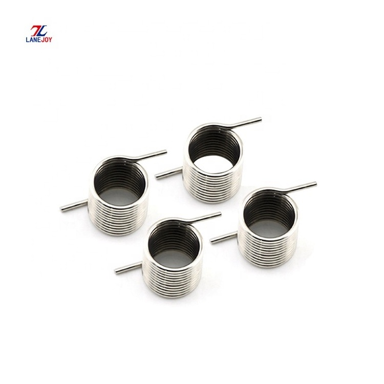 Hot Sale Carbon Steel Hair Clip Small Helical double Torsion Spring torsion springs