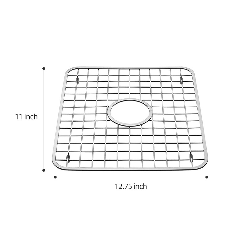 Lanejoy Stainless Steel  Sink Drain Grid For Kitchen Bathroom Basement Garage Sink