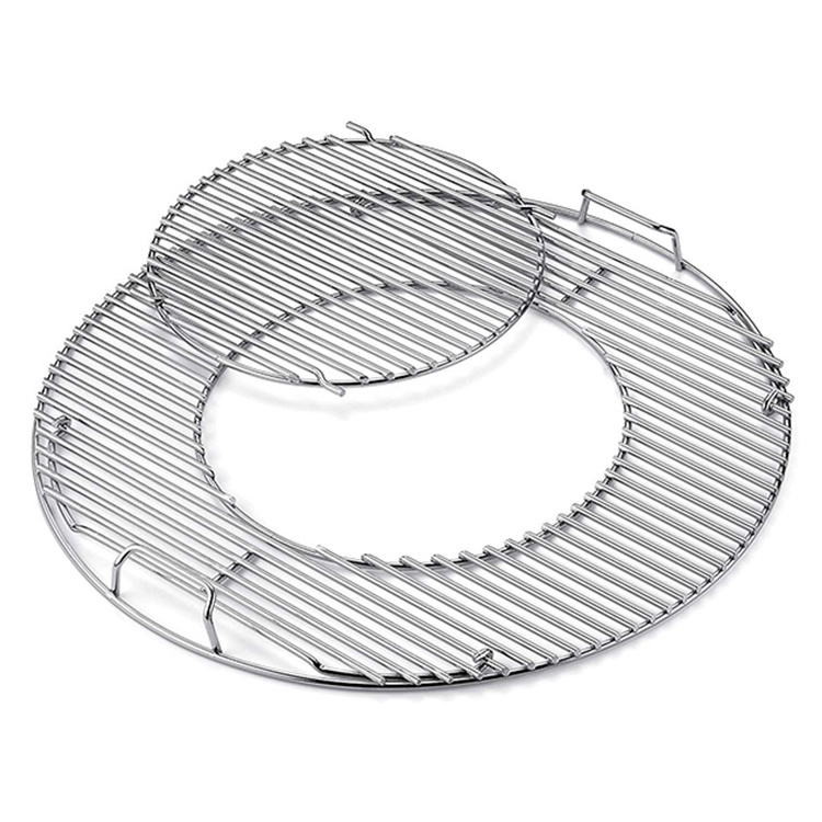 Lanejoy Sus Grill Rack Round Barbecue Grill Mesh Thickened Stainless Bbq Stainless Steel Grill Cooking Grates