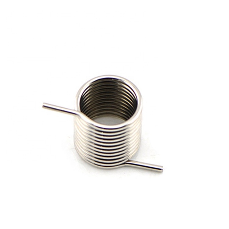 Hot Sale Carbon Steel Hair Clip Small Helical double Torsion Spring torsion springs