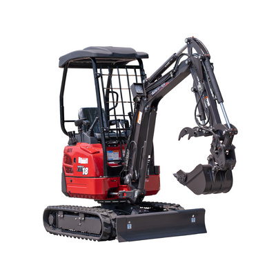 Rhinoceros New mini bagger 1t 1.2t 1.8t 2t 2.5t Mini bagger Small Excavator With boom swing Euro 5 engine mini excavators