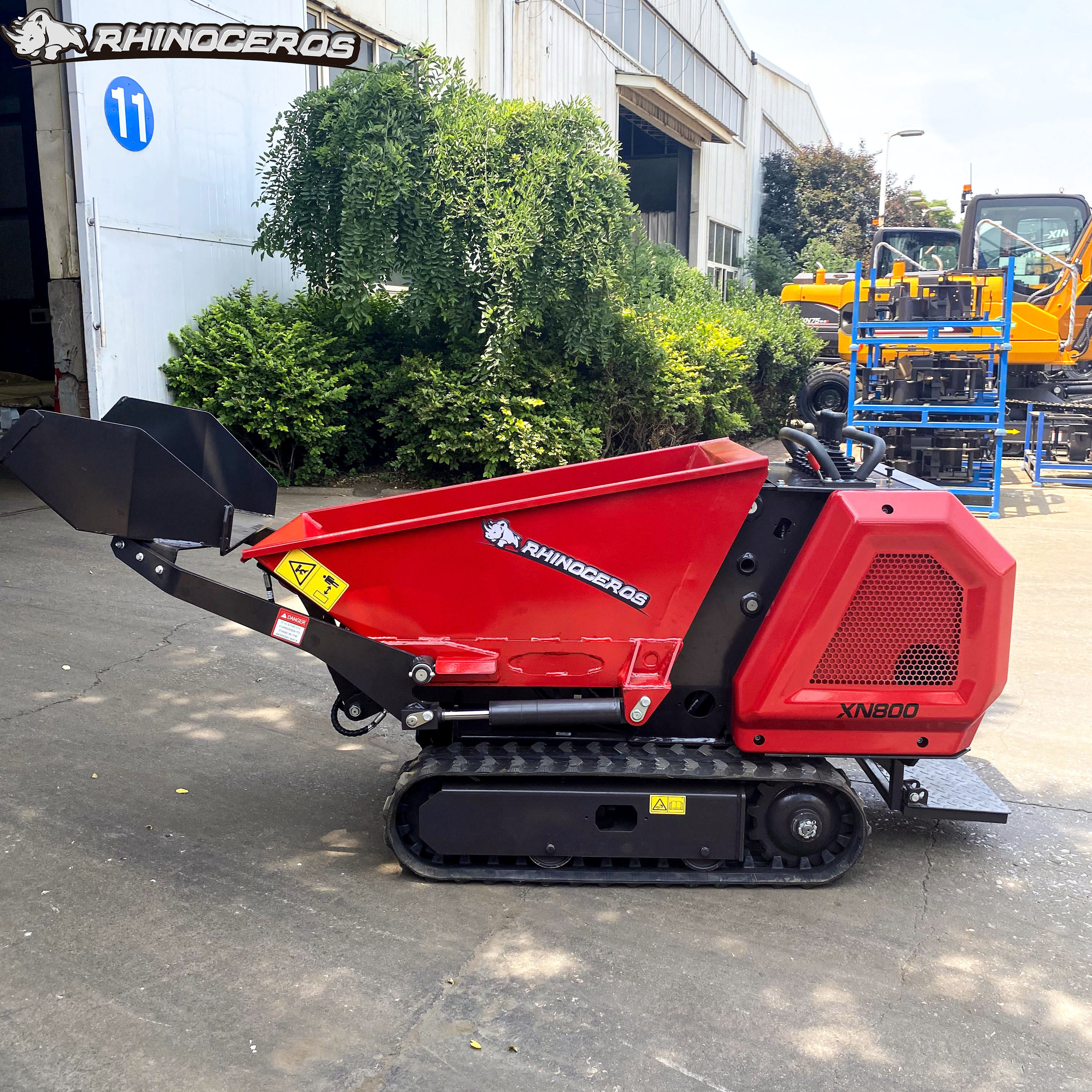 Construction dumper directly from factory Rhinoceros XN800 mini dumper good quality