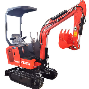 RINOCEROS XINIU 1 Ton China Cheap Mini Crawler Excavator,Windstorm XN10 Minidigger For Sale