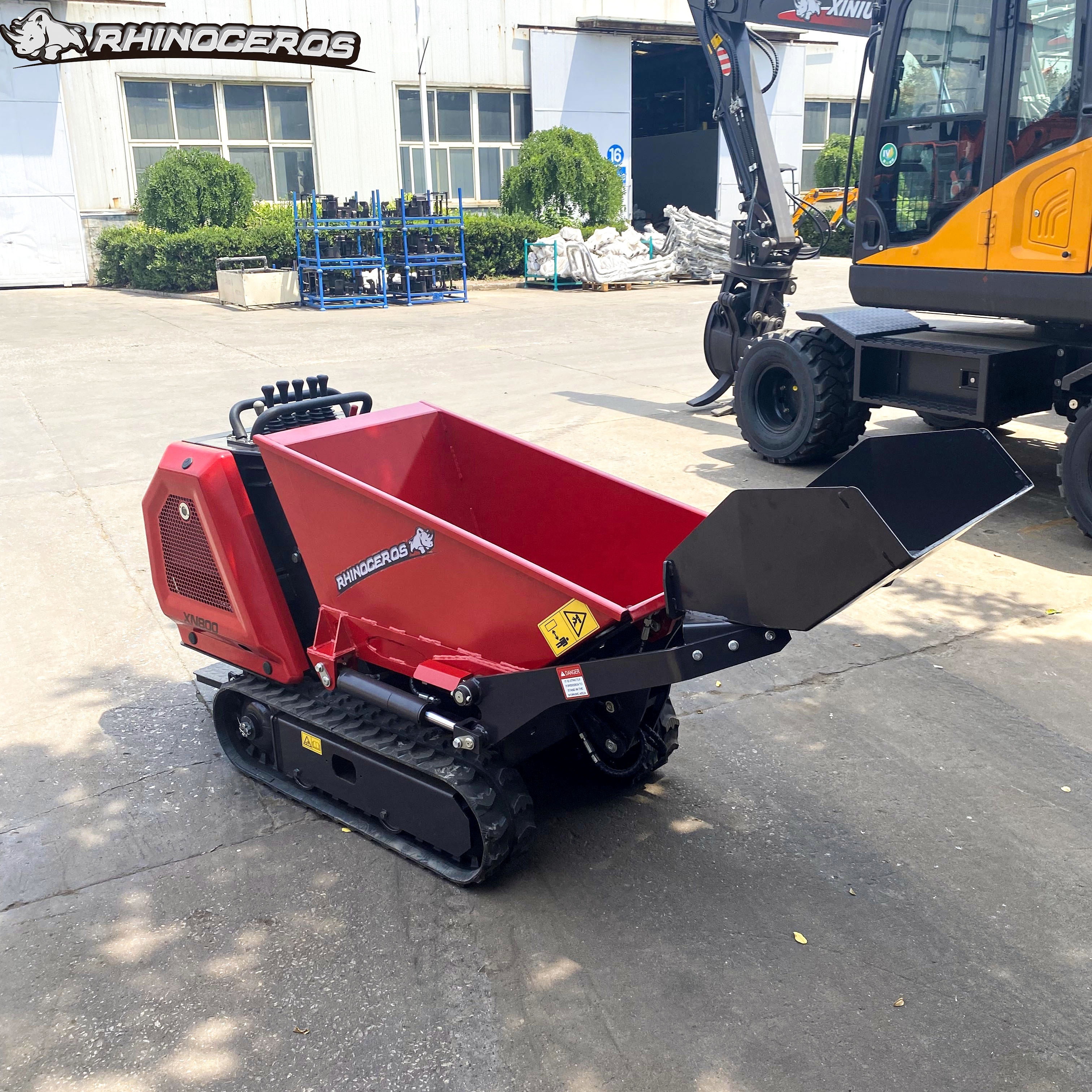 Construction dumper directly from factory Rhinoceros XN800 mini dumper good quality