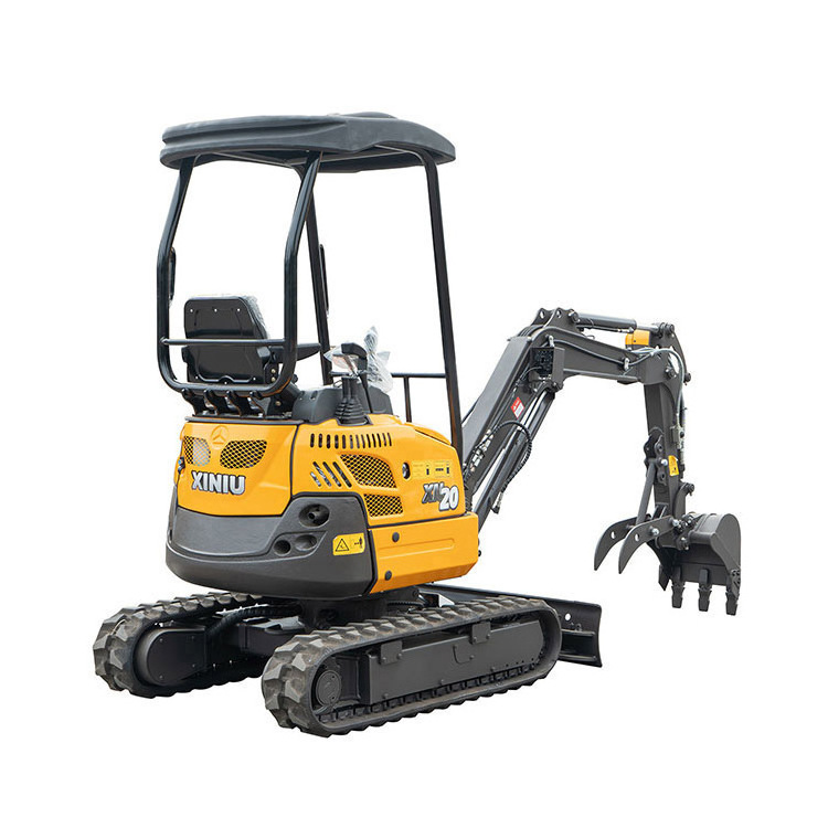 2 ton excavator with rubber track digger Rhinoceros mini excavator xn20 Japan Brand Engine Excavator CE EPA Rubber tire